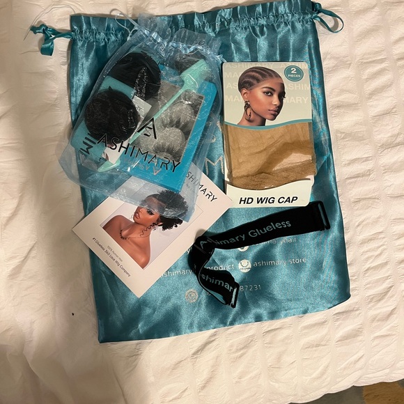 Kinky Straight Half Wig Human Hair 20-Inch - Picture 3 of 7